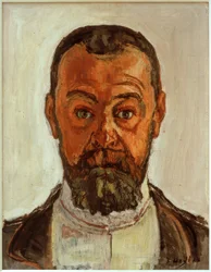 Autoportrait avec les yeux écarquillés II